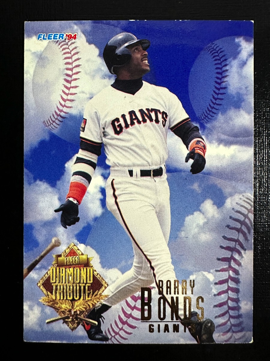 Barry Bonds 1994 Fleer Diamond Tribute Baseball Card San Francisco
