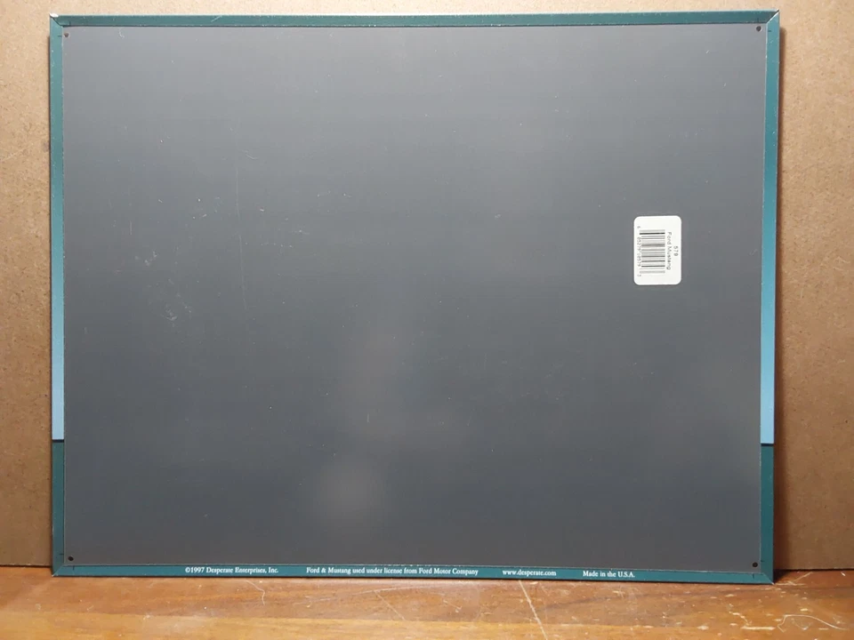 Ford Mustang The Unexpected... Tin Sign Metal Garage Workshop - Image 2 of 2