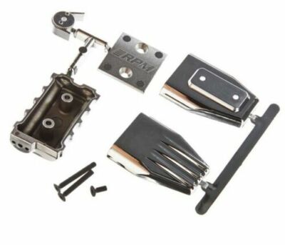 RPM 73413 Chrome Mock Intake and Supercharger Blower Set for RC Car & Truck NPRC