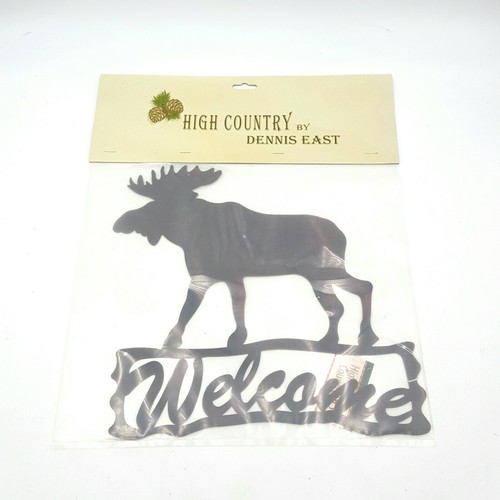 Alce Welcome Placa Cabina Lodge Wilderness High Country Dennis East - Imagen 11 de 12