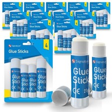 16-48pk Kids Glue Sticks School 9g 21g Washable Non Toxic Home Office Craft Bulk
