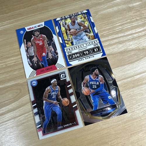 (4) LOTTO Joel Embiid con cerchi + ottica + contenitori + Select SP Philadelphia 76ers - Foto 2 di 4