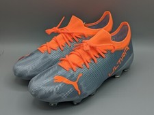 PUMA ULTRA 2.4 FG AG SOCCER CLEATS SHOES DIAMOND SILVER 106698-01 MENS