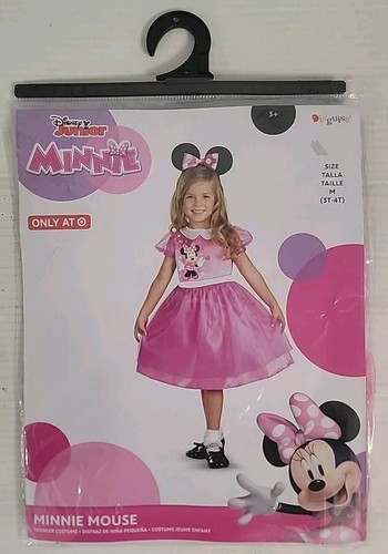 Disguise Disney Minnie Mouse Toddler Girl's 2-PC Dress & Headband Costume: 2T-4T - Picture 5 of 6