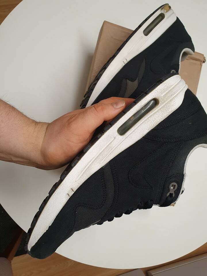 air max 1 black smoke