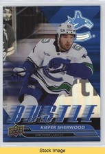 2025-26 Upper Deck Series 1 Bustle Kiefer Sherwood #B-11 READ 1t8r