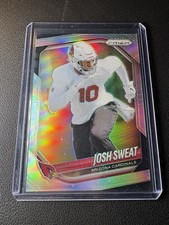 Josh Sweat Silver Prizm 2025 Panini Prizm #4 Arizona Cardinals