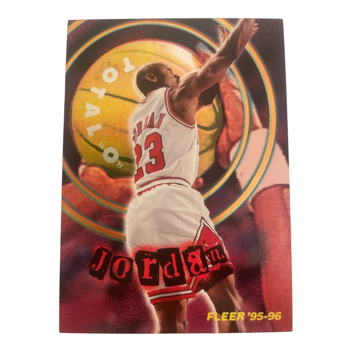 Fleer Michael Jordan Basketball 1995-96 Season Sports Trading 