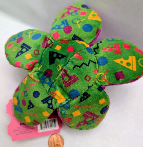 BARK Dog Toy.Arcade.Octopus.Purple.Level Up Ollie.Plush Sz L.Rubber.squeaker.NWT - Picture 3 of 4