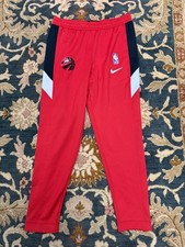 Nike NBA Toronto Raptors Showtime Therma Flex Basketball Pants AV0859-657 Size L