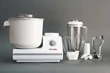 ❤ WonderMix Deluxe Kitchen Mixer (w/ Blender, Dough Hook, WhisKs & Cookie Whips)