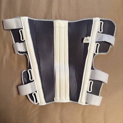 Zimmer Knee Immobilizer Brace Large 19'' Tricot-Lined Contoured Stays 1877-505-19