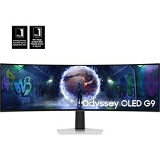 Samsung 49 Odyssey DQHD 5;120x1440 240Hz OLED G9 Curved Gaming Monitor - Open