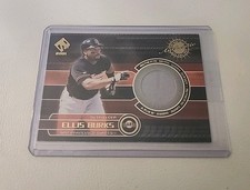2001 Pacific Private Stock Ellis Burks Game Used Gear Jersey #152 Giants
