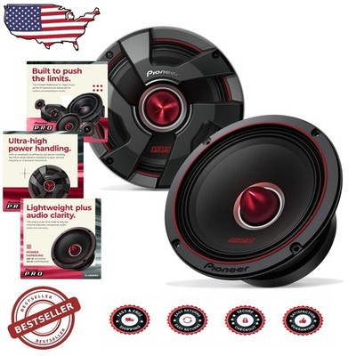 High-SPL 6.5'' Car Audio Speakers - 500W, 94dB Sensitivity, Pro-Level Performance