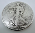1940 USA Walking Liberty Half Dollar 90% Silver Coin A24