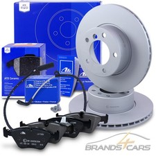 ATE BREMSSCHEIBEN Ø296 +CERAMIC BREMSBELÄGE +WARNKONTAKT VORNE FÜR BMW 5-ER E39