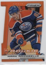 2013-14 Panini Prizm Orange Die-Cut Prizm 19/50 Mark Arcobello #239 0f2