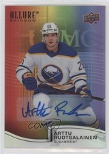 2021-22 Upper Deck Allure Rainbow Full Auto Arttu Ruotsalainen #R-8 Auto 12g7