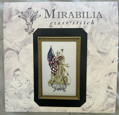 Mirabilia Counted Cross Stitch Chart The Lady of the Flag Nora Corbett MDL6226