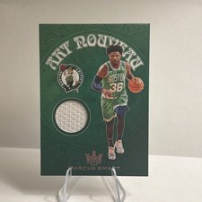 2020-21 Panini Court Kings Art Nouveau #AN-SMA Marcus Smart Game Worn Material