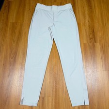 Athleta Brooklyn Ankle Pant Stone Beige Tall SZ 6T 198671 Stretch Travel Tapered
