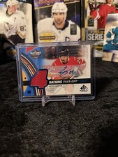 2025-26 UD SP Game Used 4 Nations Face-Off Fabrics Auto Jarvis #4NSJ Canada