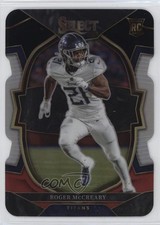2022 Panini Select Concourse Black & Red Prizm Die-Cut Roger McCreary #40 1n7b
