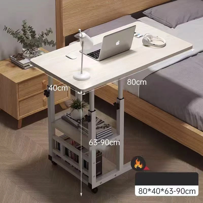 Over Bed Chair Table Hospital Aid Overbed Height & Angle Adjustable Laptop Tray - Image 3 of 4