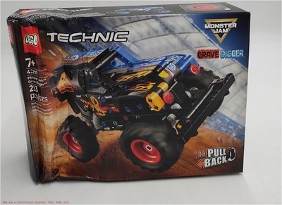 LEGO Technic Monster Jam Grave Digger Fire and Ice Building Toy 42219 SEE DET...