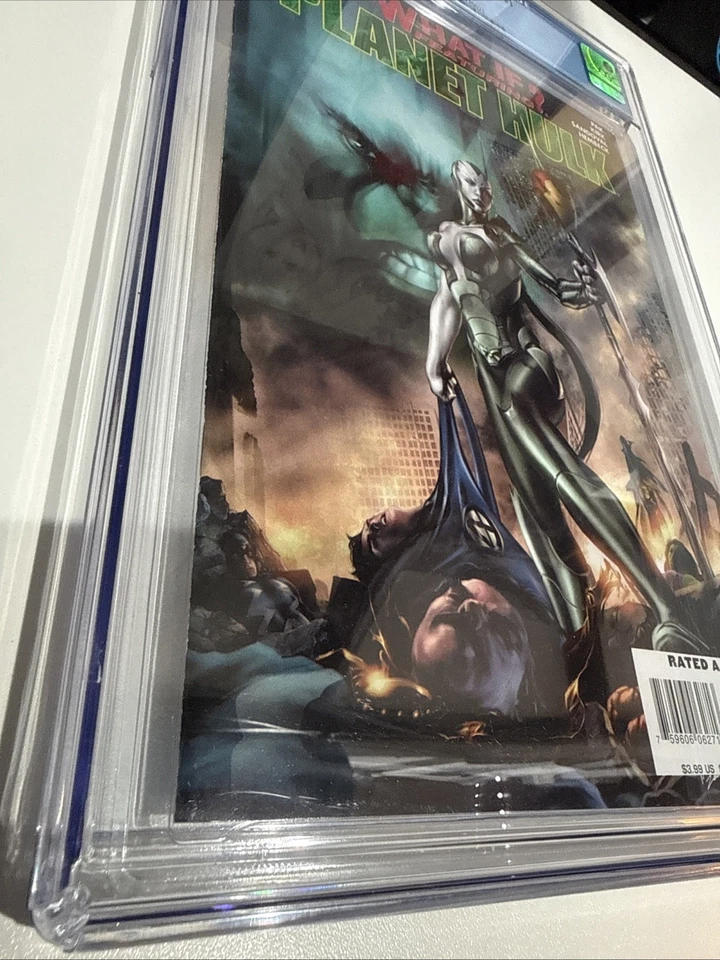 What If? Featuring Planet Hulk , Key, First Appearance Of Skaar, CGC 9.6 - Image 3 of 4