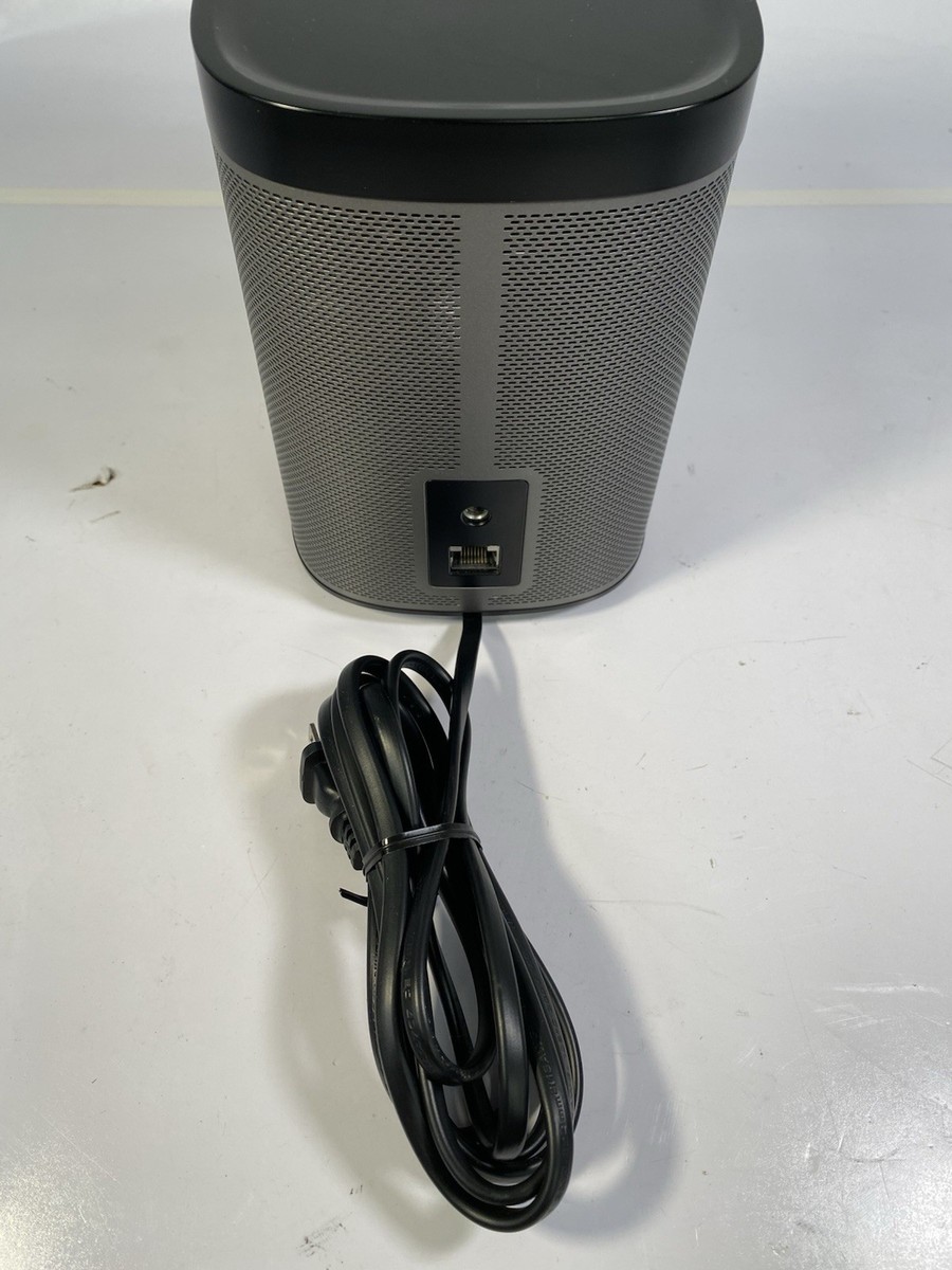 Sonos Model Play:1 Wireless Speaker w/ Power Cord - Black - TESTED