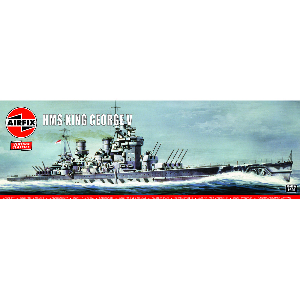 Airfix A06205V HMS King George V Model Kit - Image 8