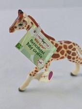 2007 Vintage Safari Ltd Reticulated Baby Giraffe w Tag Wild Safari Figure Toy