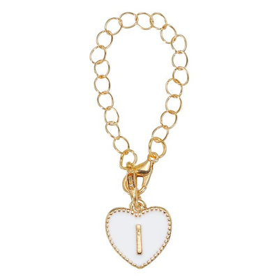 #ad Letter Charm Accessories for Stanley Tumbler Cup Name ID Letter I White $13.05