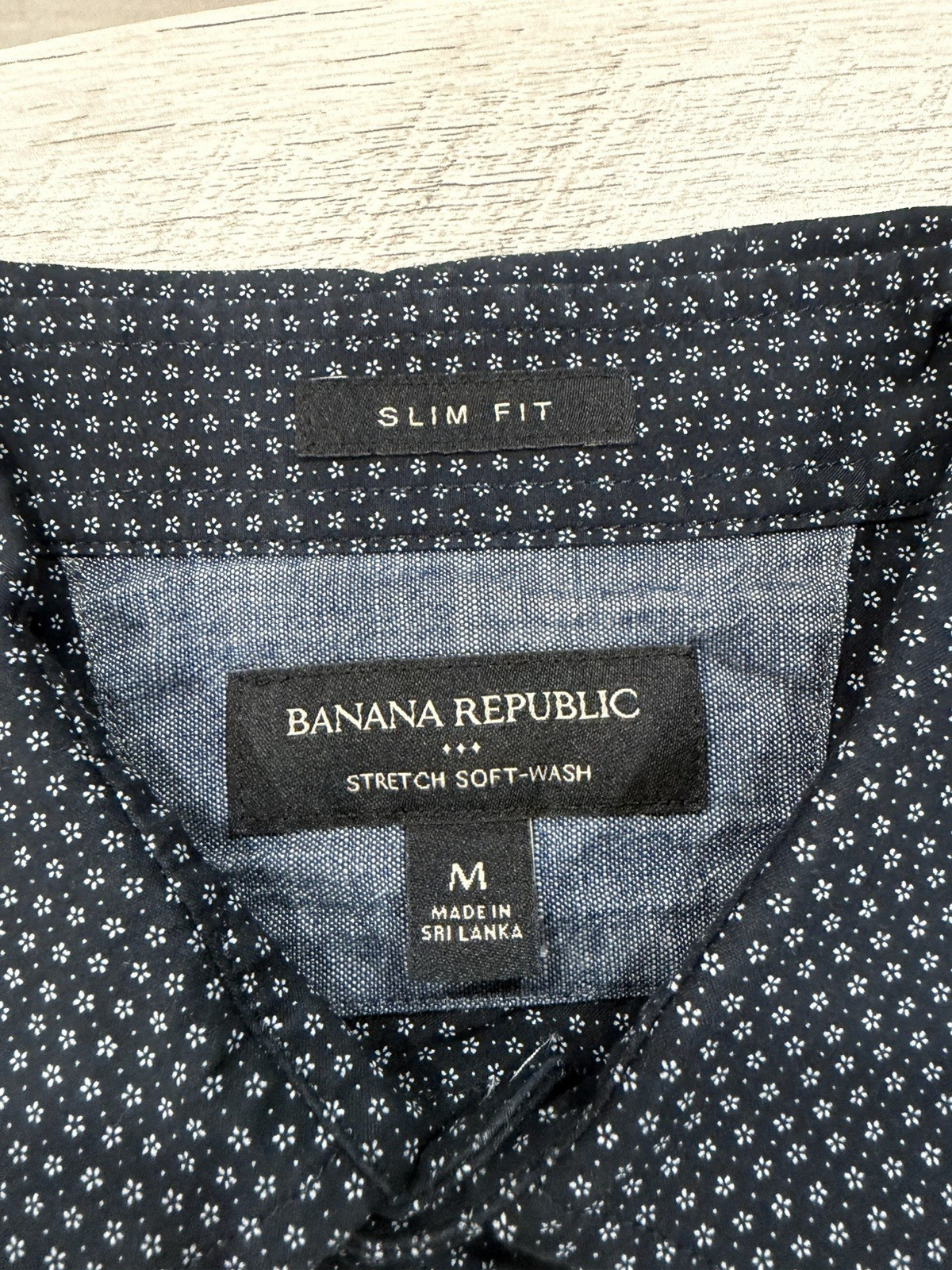 Express MX Fitted Gray Stretch Button Down Shirt … - image 6