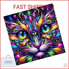 Cat Diamond Art Kits for Adults, 5D Cat Diamond Painting Kits, Animal Dimond Art
