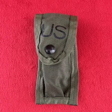 US Army 9mm Ammunition Belt Pocket w/Alice Clips Pouch Field Gear