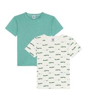 UnterwäSche Jungen 2Er Set Petit Bateau, 3 Jahre, Kurzarm, Baumwolle