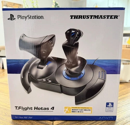 Thrustmaster T.Flight Hotas 4 Joystick Wired for PS5 PS4 PC Detachable Throttle