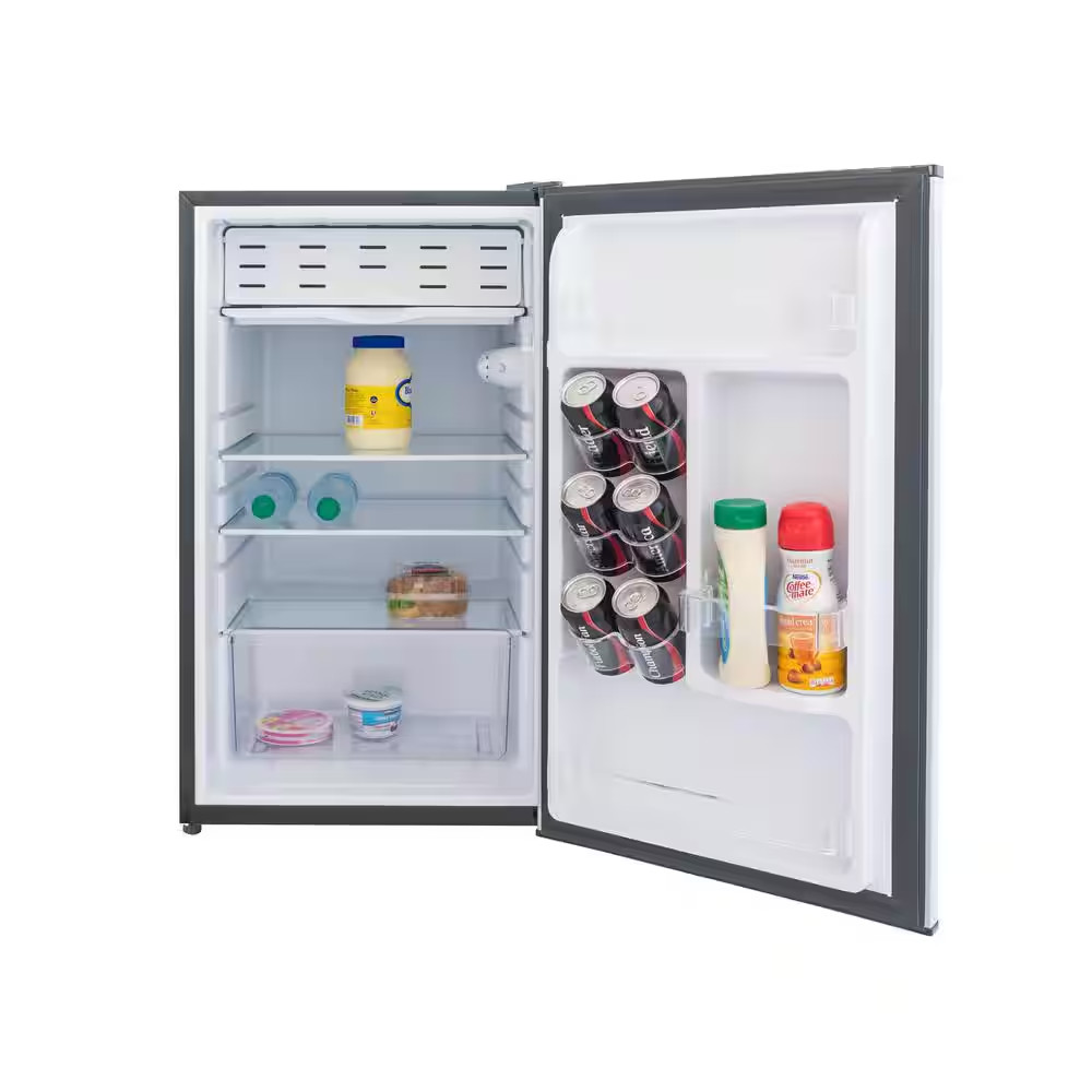 4.4 Cu. Ft. Mini Fridge in Black