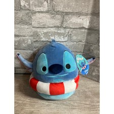 Disney Stitch Squishmallows Summer Plush with Float Ring 8