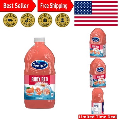 Refreshing Ruby Red Grapefruit Juice, 64 Fl Oz - Enjoy Pure Flavor and Vitamin C