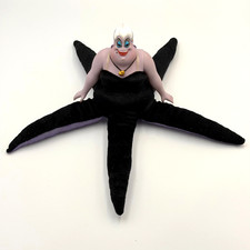 Vtg Disney Store Ursula Plush Vinyl Figure Doll The Little Mermaid Octopus 11"