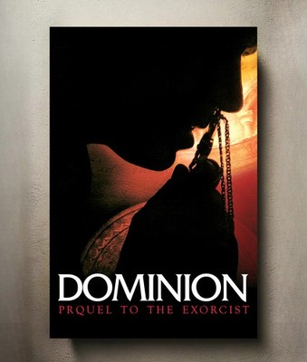 Dominion: Prequel to The Exorcist 8x12 Metal Movie Poster Sign