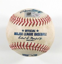 Rockies @ Nationals 7-24-23 Game-Used Baseball Brenton Doyle/Patrick Corbin COA