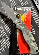Spyderco C81GPCMOBK2 Paramilitary 2 CAMO CPM S30V ** NEW in BOX **
