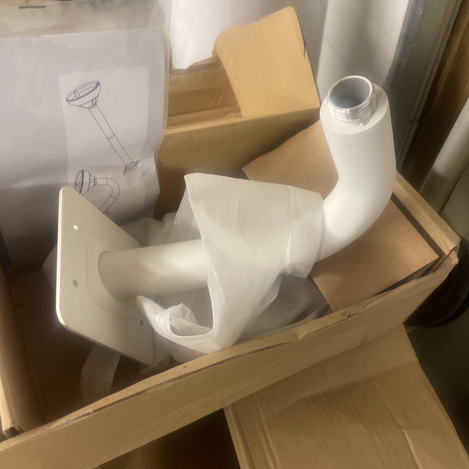 Lot Of 6 NEW Bosch VDA-WMT-DOME Wall Mount Brackets for FlexiDome CCTV Camera