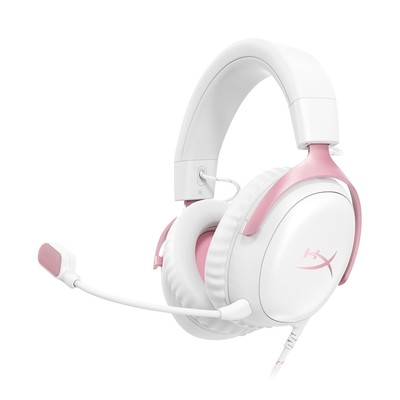 HyperX Cloud III   Wired Gaming Headset, PC, PS5, Xbox Series X|S, Angled 53mm D