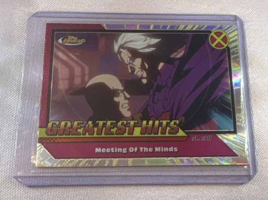 2025 Topps Finest X-Men '97 Greatest Hits Meeting Of The Minds #GH-19